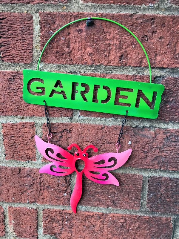 Metal Garden Sign