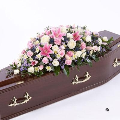 Mixed Flower Casket Spray