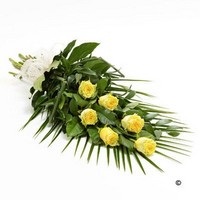 Simple 6 Rose Sheaf   Yellow