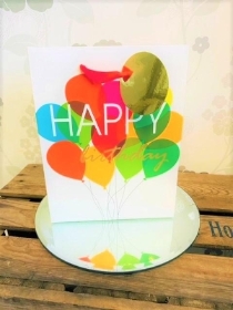 Happy Birthday Gift Bag Balloons
