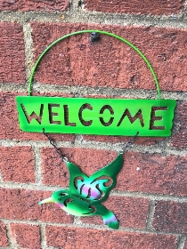 Metal Garden Sign